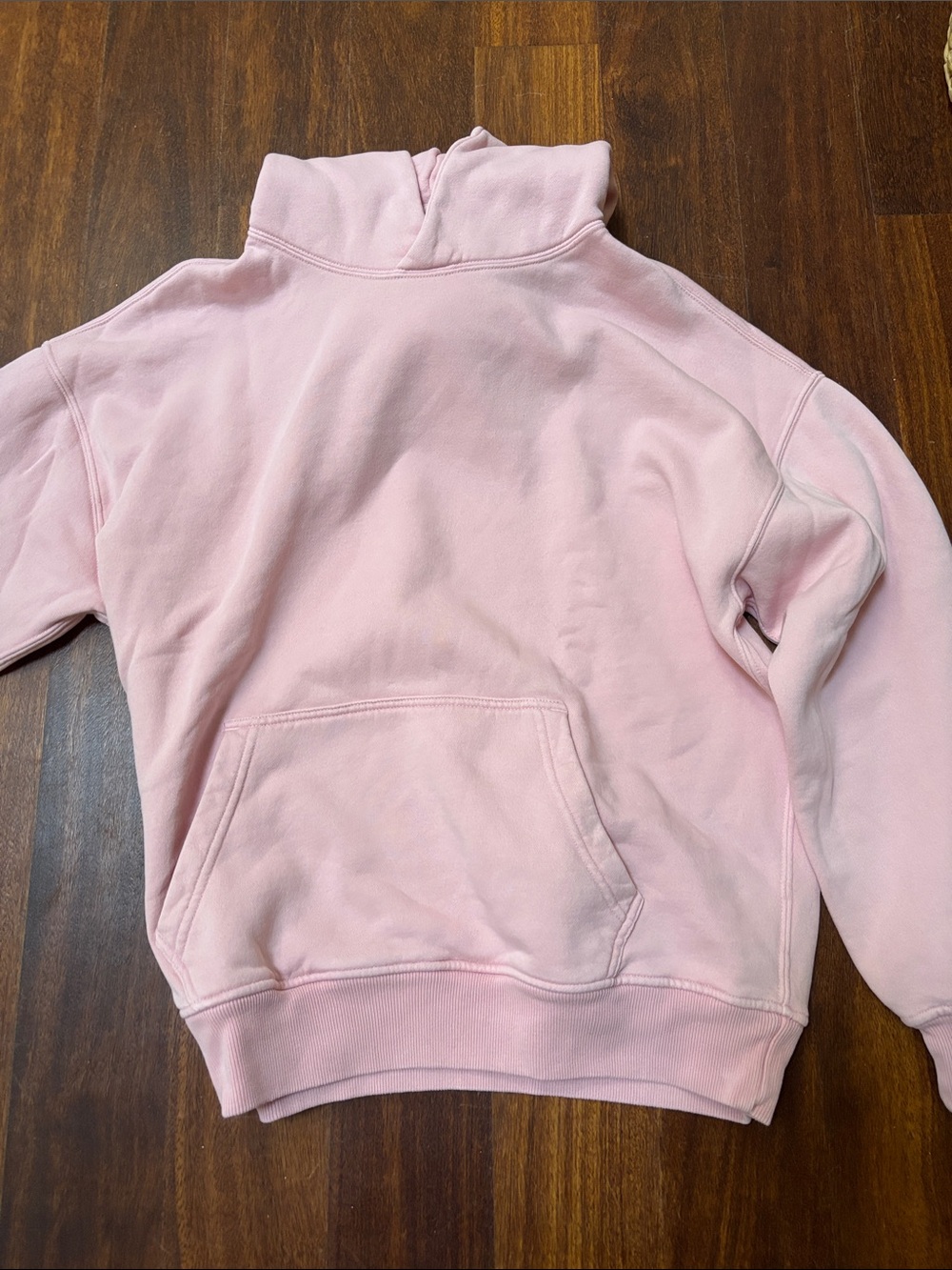 Light pink Abercrombie hoodie size XS